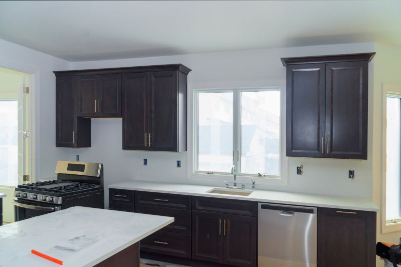 Kitchen Cabinet Staining in Bloomington, IN